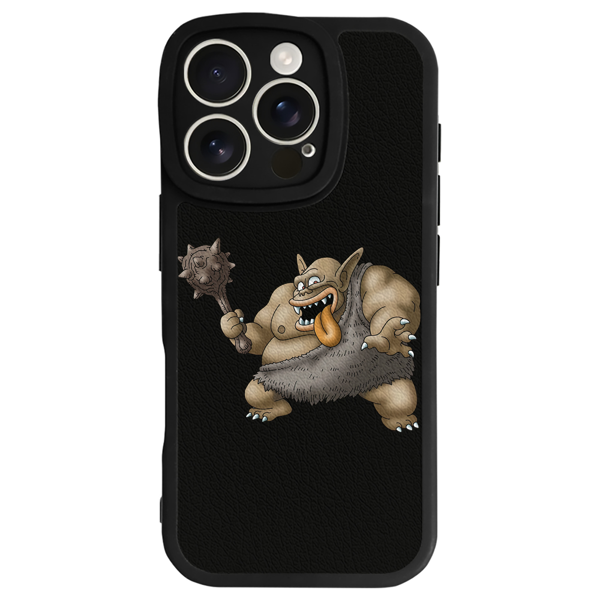 （画像用） ドラゴンクエスト Doragon Kuesuto Dragon Quest 【iPhone 16シリーズ対応】シリコンスマホケース（レザー調） 材質：シリコン